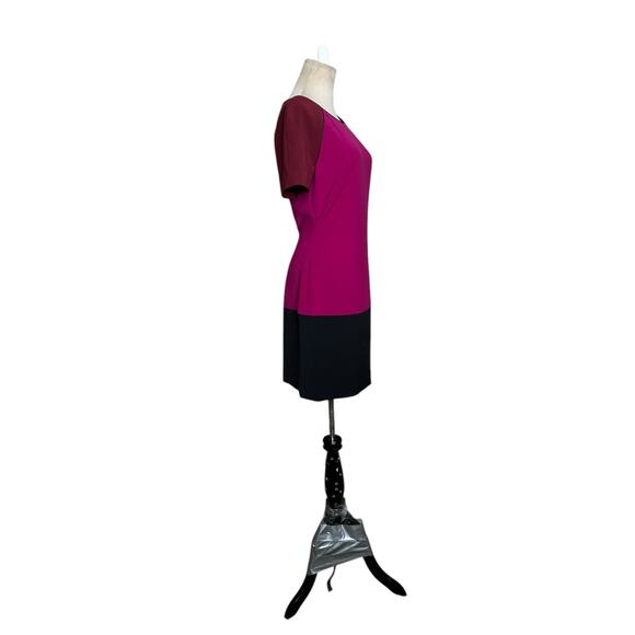 Jonathan Simkhai Purple Black Color Block Cocktail Dress 2 - Picture 8 of 16